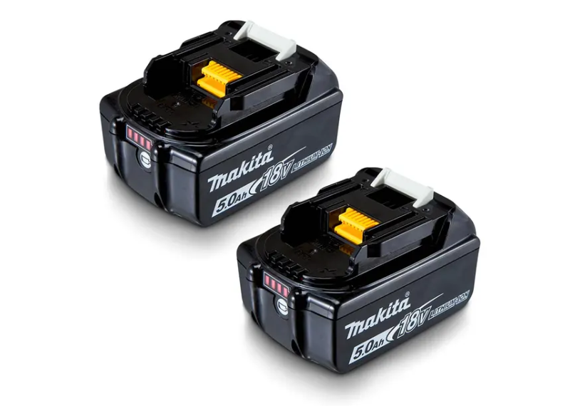 Makita 18V 5.0Ah Two Battery Pack